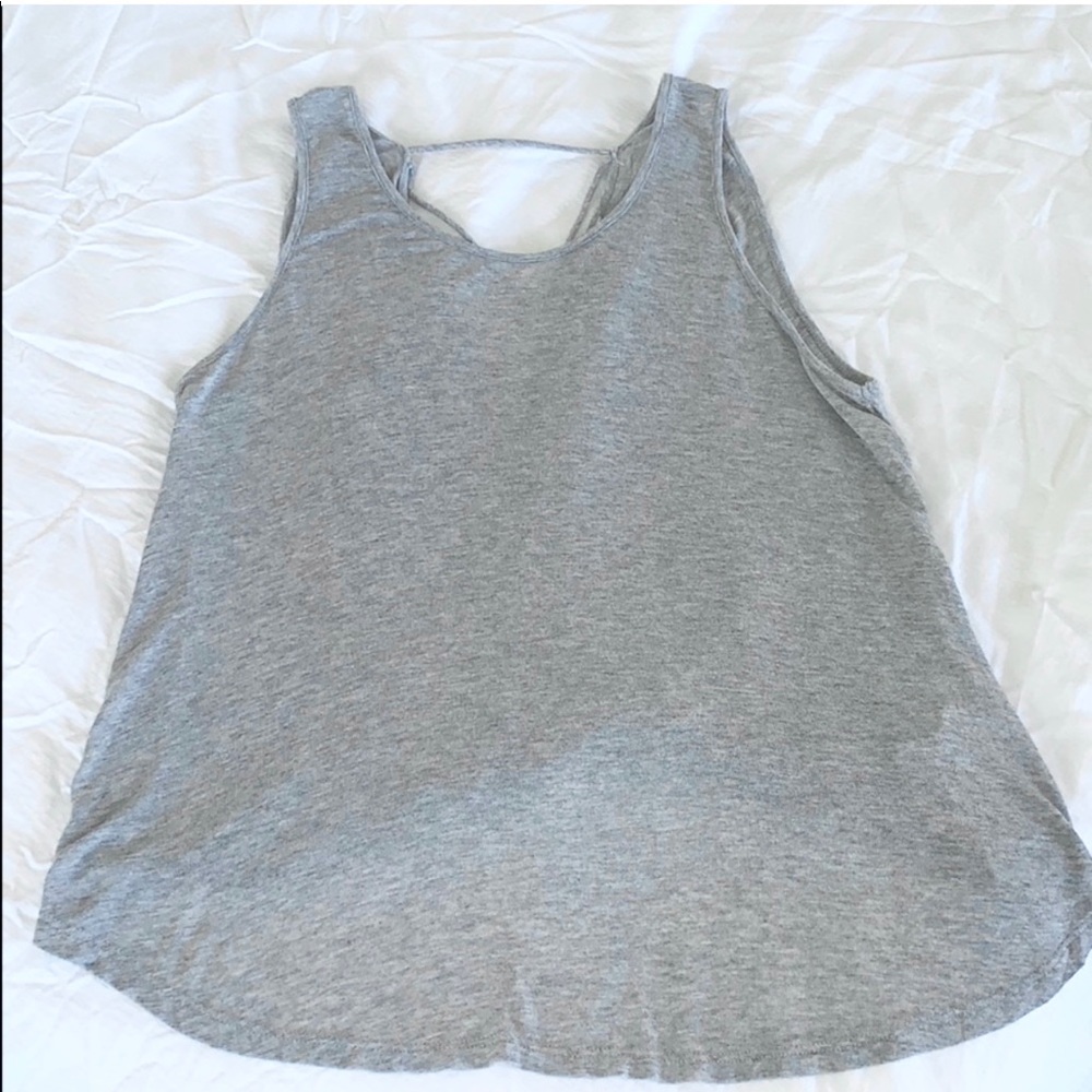 LUSH | GREY T-SHIRT TANK